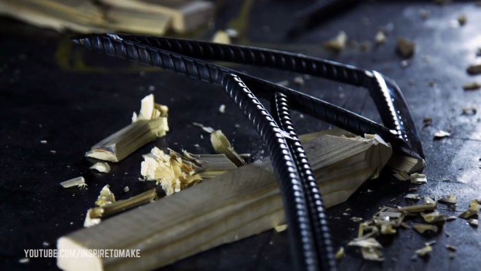 Как сделать топор из арматуры