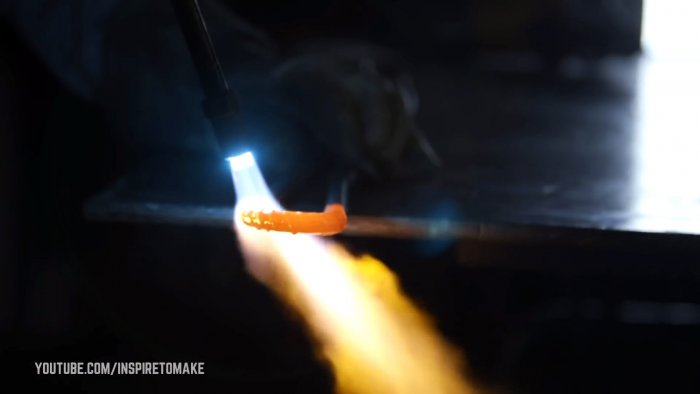 Как сделать топор из арматуры