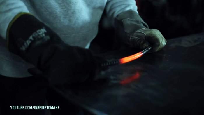 Как сделать топор из арматуры