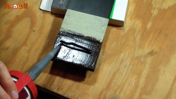 Как сделать обрезинивание металла