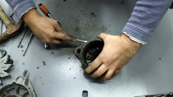 Как сделать мощный мотор из автомобильного генератора