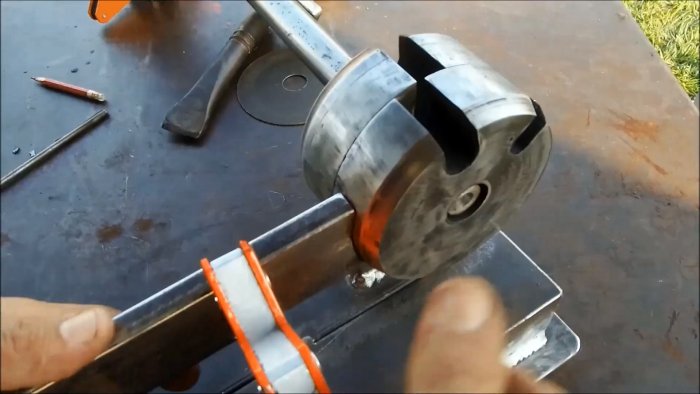 Как сделать мощный рычажной нож по металлу