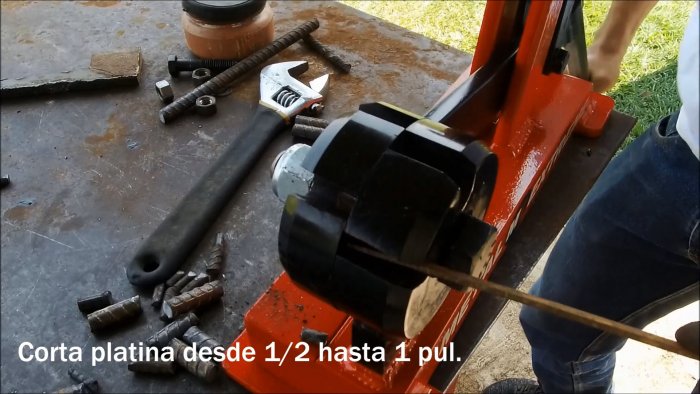 Как сделать мощный рычажной нож по металлу