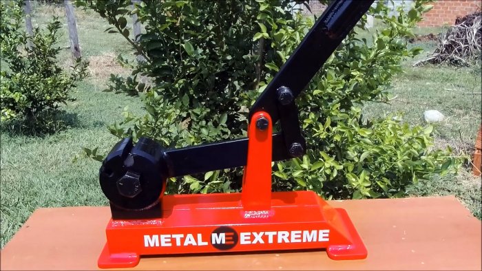 Как сделать мощный рычажной нож по металлу