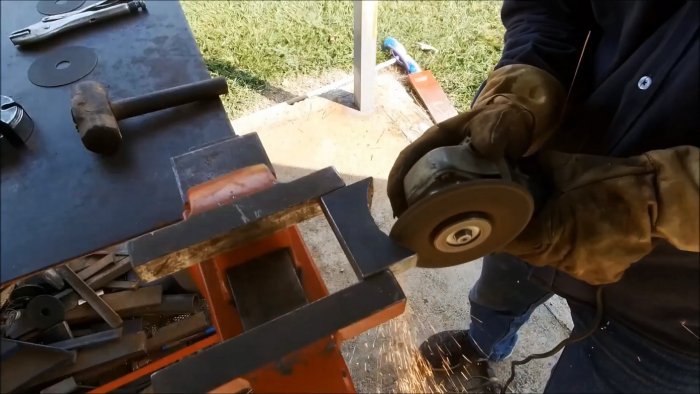 Как сделать мощный рычажной нож по металлу