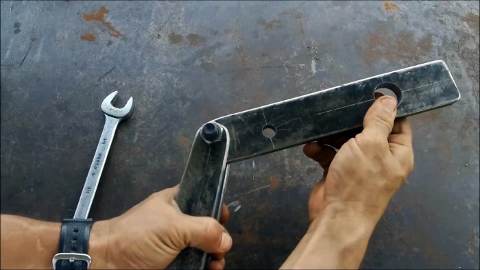 Как сделать мощный рычажной нож по металлу