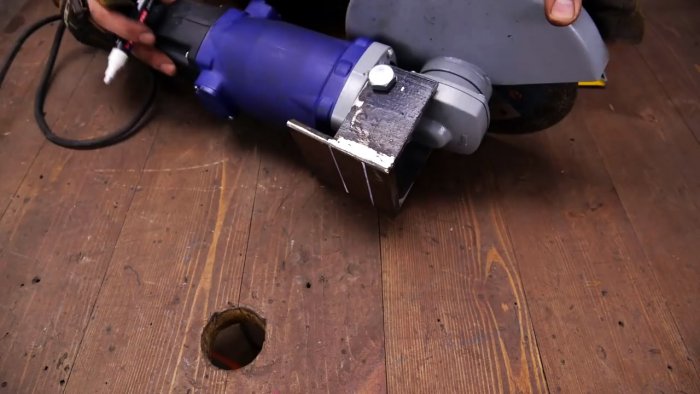 Как сделать отрезной станок из болгарки и старых амортизаторов