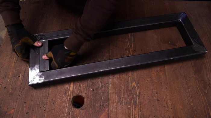 Как сделать отрезной станок из болгарки и старых амортизаторов