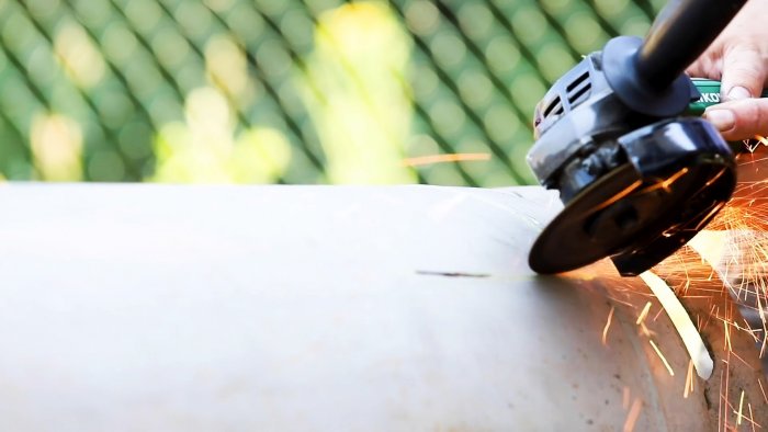 Как сделать проточный водонагреватель из газового баллона