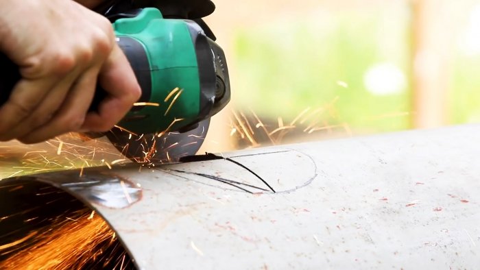 Как сделать проточный водонагреватель из газового баллона