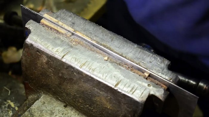 Как самому сделать пилу для ласточкиного хвоста