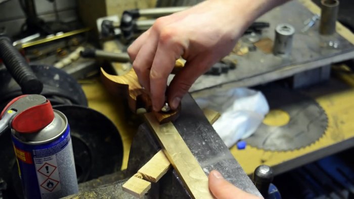 Как самому сделать пилу для ласточкиного хвоста