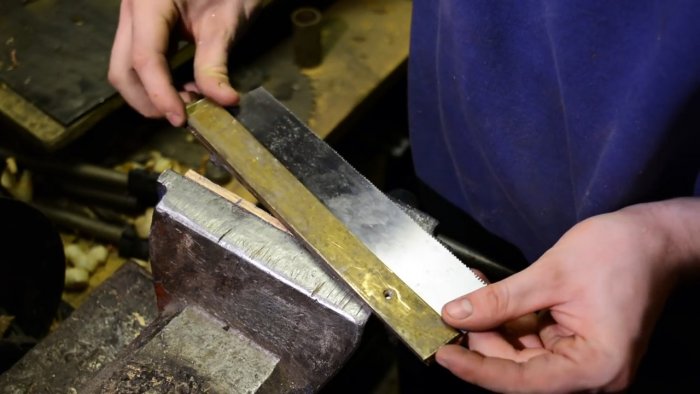 Как самому сделать пилу для ласточкиного хвоста