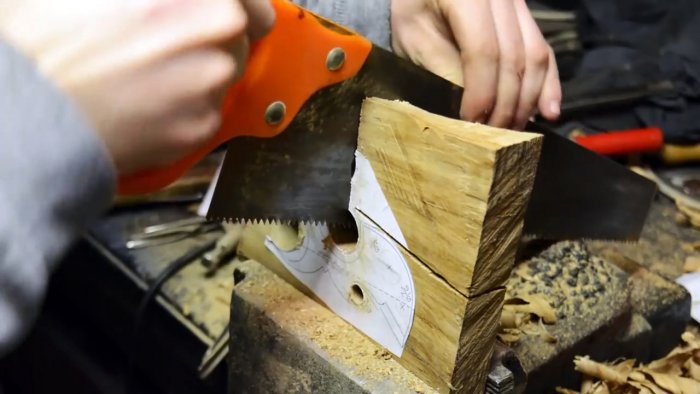 Как самому сделать пилу для ласточкиного хвоста