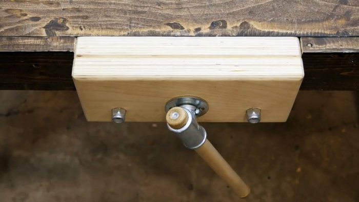 Как сделать тиски из старых амортизаторов