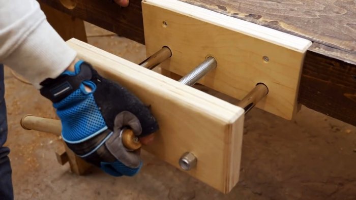 Как сделать тиски из старых амортизаторов