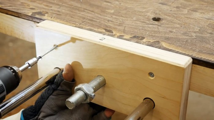 Как сделать тиски из старых амортизаторов