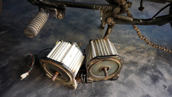 Как переоборудовать мотоцикл в электробайк развивающий скорость 80 кмч