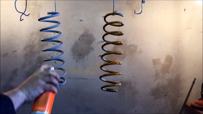 Как сделать табуретку из старого амортизатора