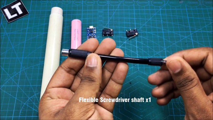 Как сделать удобную недорогую аккумуляторную электроотвертку