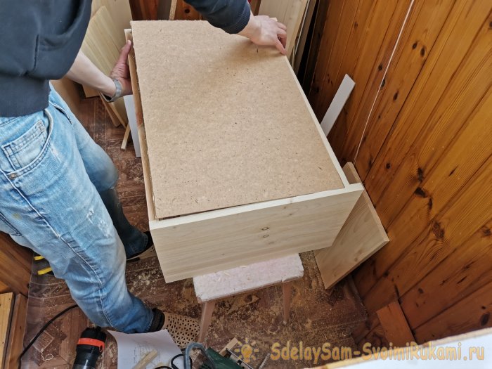 Тумба для обуви своими руками