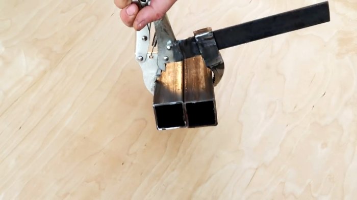 Как переделать зажимные клещи в широкую быстрозажимную струбцину