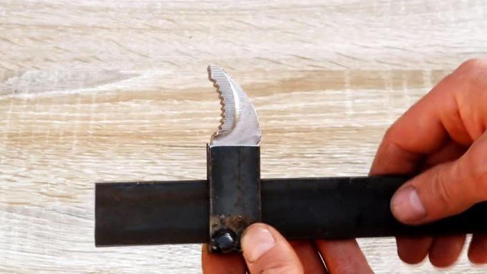 Как переделать зажимные клещи в широкую быстрозажимную струбцину