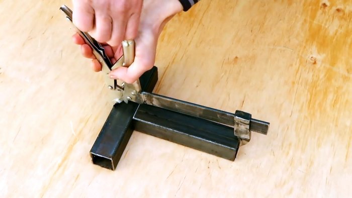 Как переделать зажимные клещи в широкую быстрозажимную струбцину