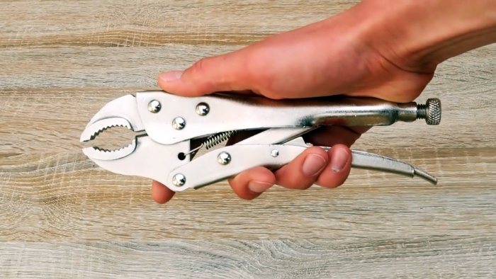 Как переделать зажимные клещи в широкую быстрозажимную струбцину