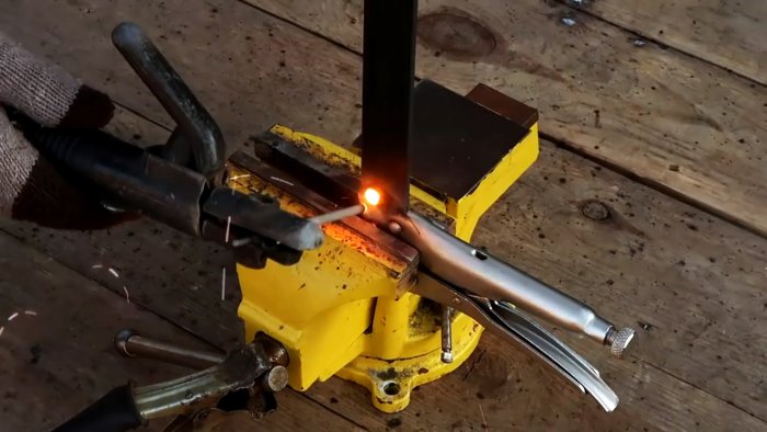 Как переделать зажимные клещи в широкую быстрозажимную струбцину