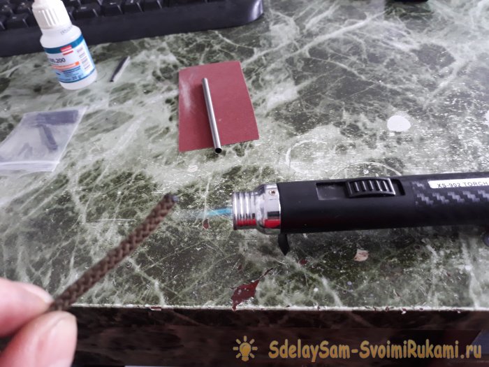 Шнурки-огниво своими руками