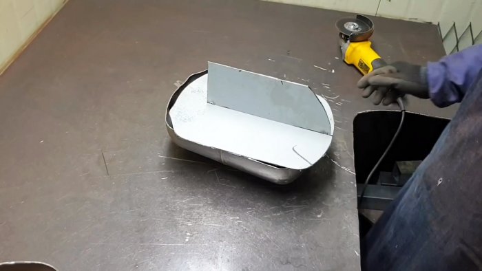 Как сделать походную духовку-плиту из баллона