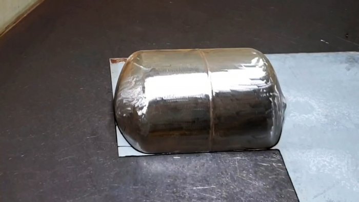 Как сделать походную духовку-плиту из баллона