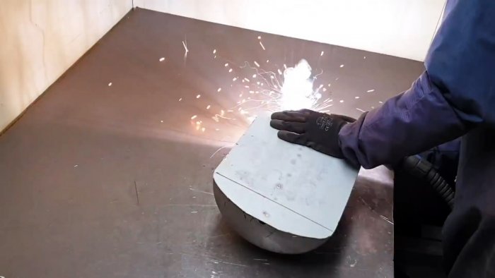 Как сделать походную духовку-плиту из баллона