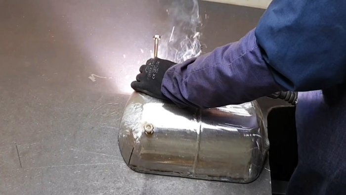 Как сделать походную духовку-плиту из баллона