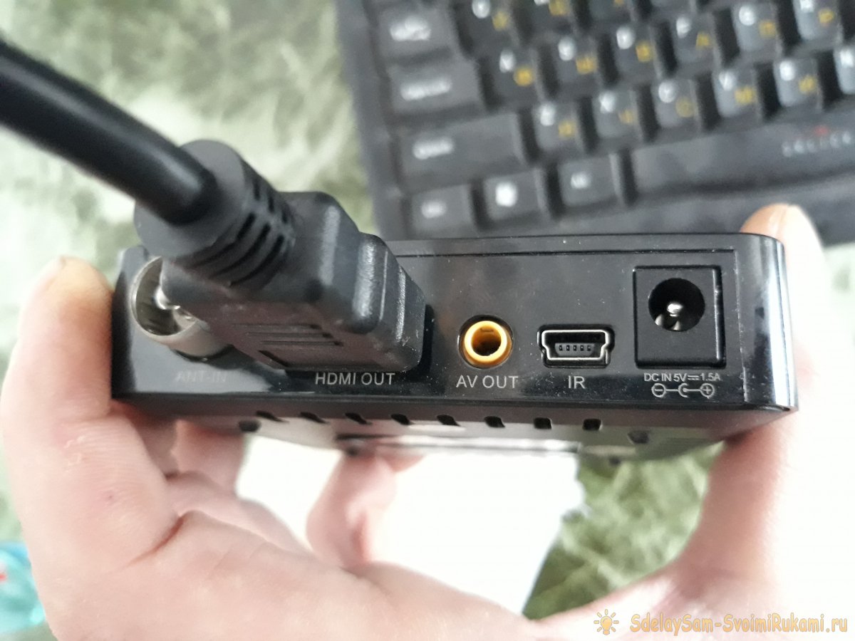 Как подключить приставку DVB-T2 компьютерному монитору