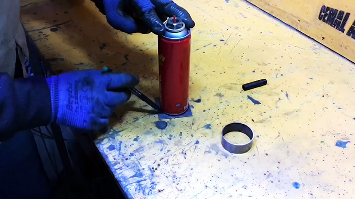 Как сделать компактную плитку под газовый баллончик