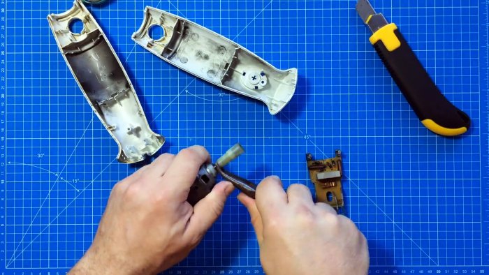 Как переделать кухонный блендер в гравер