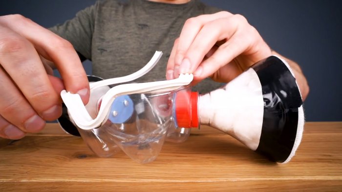 Как из пластиковых бутылок сделать респиратор