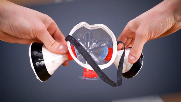 Как из пластиковых бутылок сделать респиратор