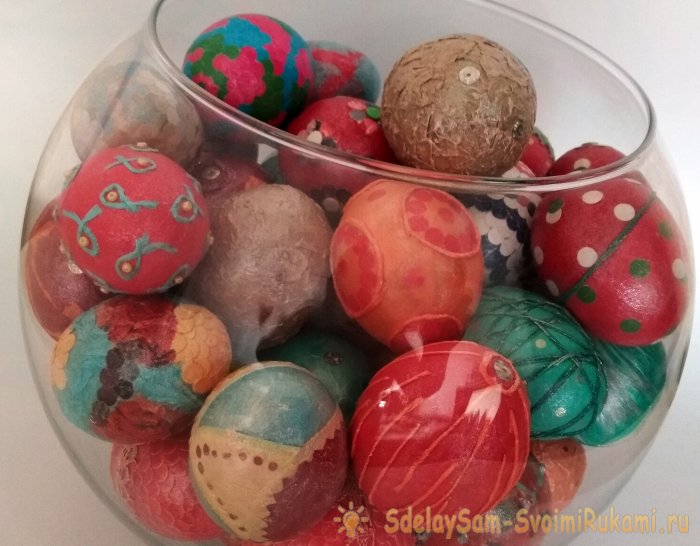 Пасхальное яйцо поделка своими руками