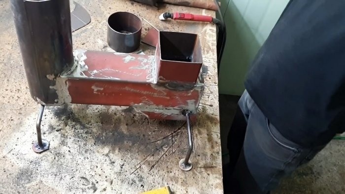 Как сделать простую и многофункциональную ракетную печь