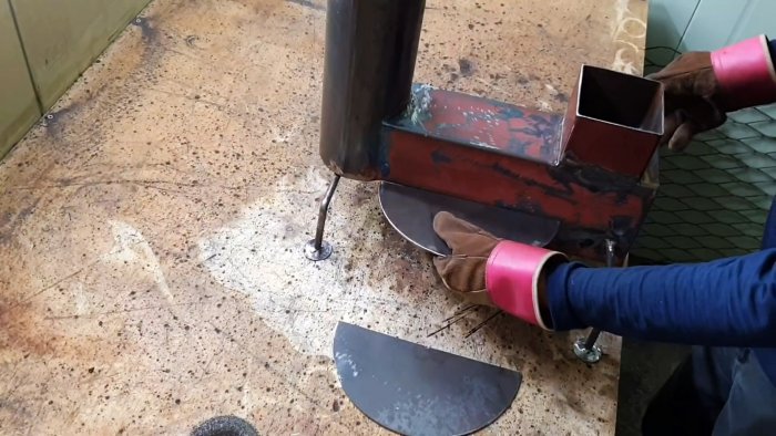 Как сделать простую и многофункциональную ракетную печь