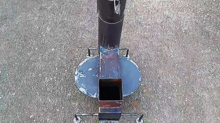 Как сделать простую и многофункциональную ракетную печь