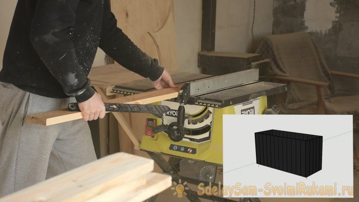 Как сделать контейнер для цветов из поддонов