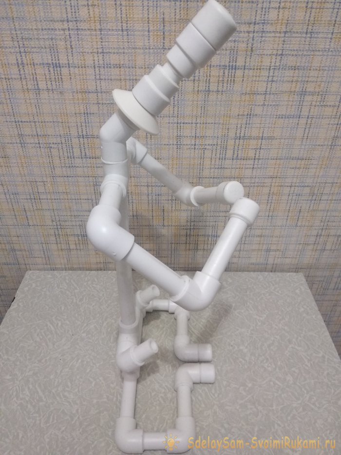 Газетница из ПП трубы