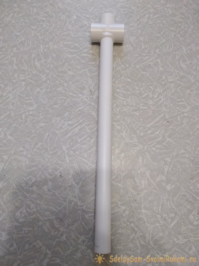 Газетница из ПП трубы