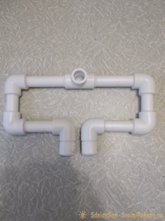 Газетница из ПП трубы