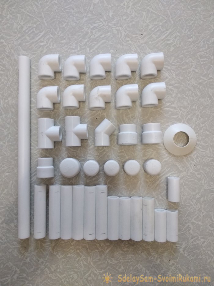 Газетница из ПП трубы