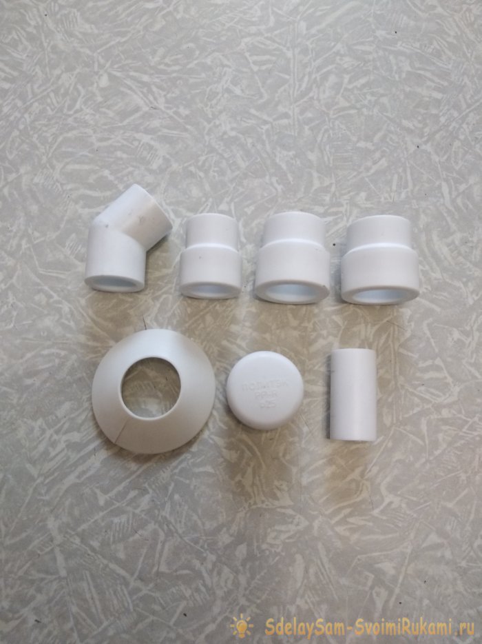 Газетница из ПП трубы